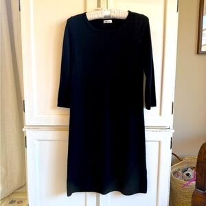 100% Cashmere JCrew dress 3/4 sleeve - READ